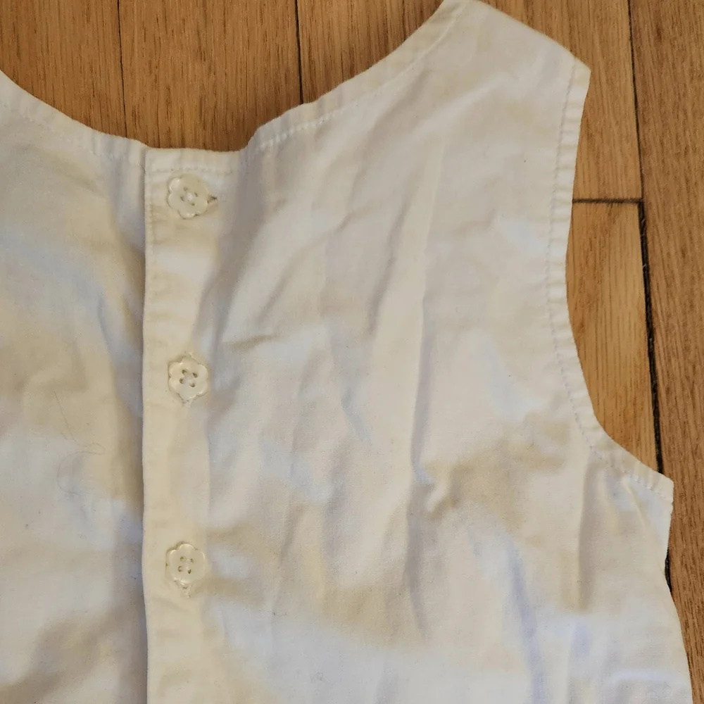 Classic White Girls' Party Dress - Picture 4 of 5